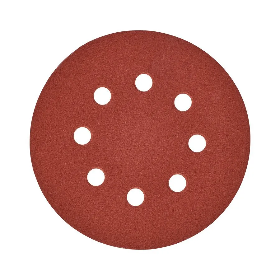 Papier ścierny fi 125 mm 8 otworów gr. 240 25szt. MILWAUKEE (nr kat. 4932371400)