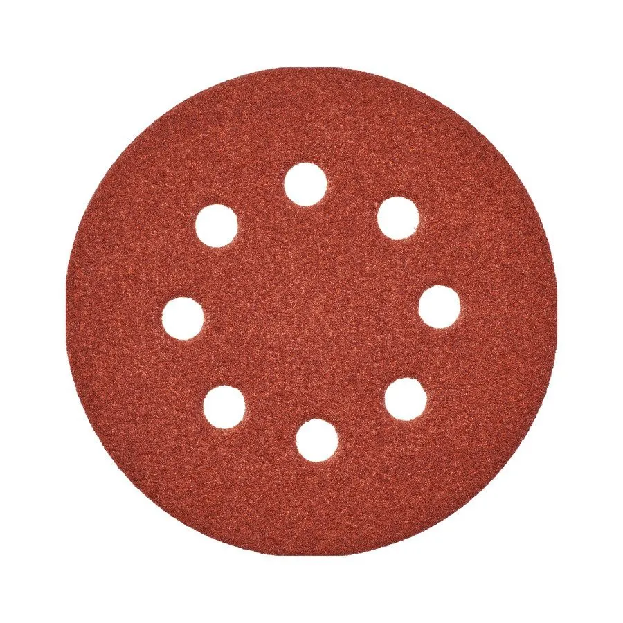 Papier ścierny fi 125 mm 8 otworów gr. 80 25szt. MILWAUKEE (nr kat. 4932371397)