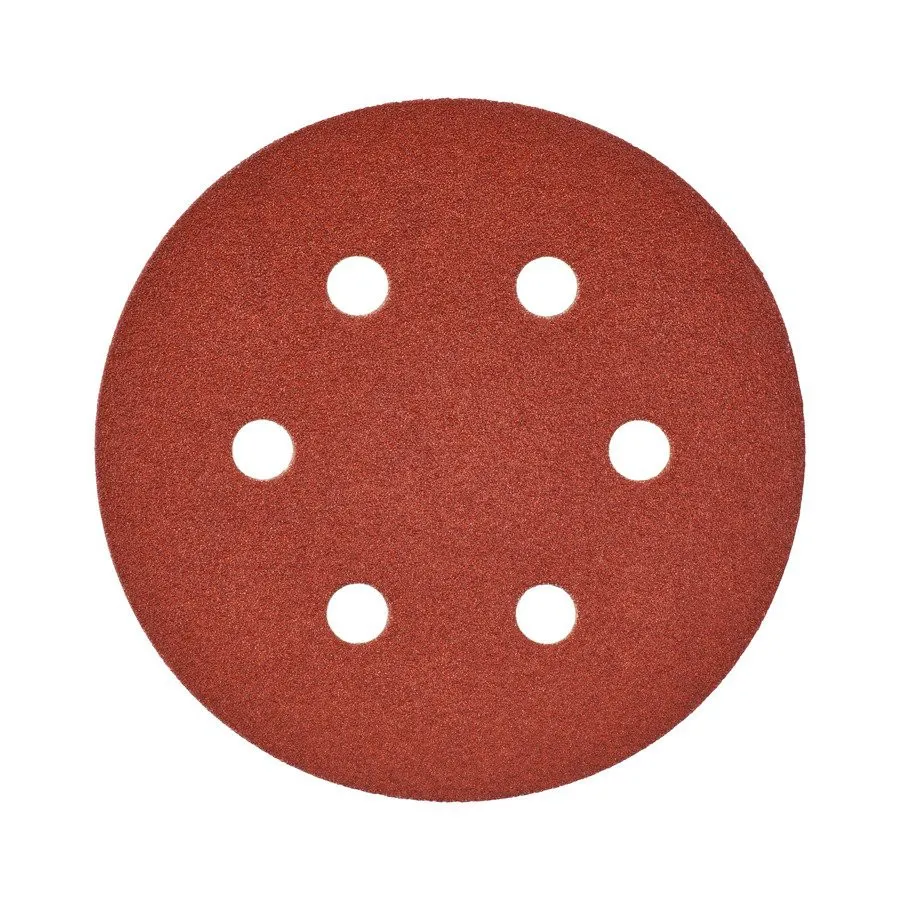 Papier ścierny fi 150 mm 6 otworów gr. 60 25szt. MILWAUKEE (nr kat. 4932371597)