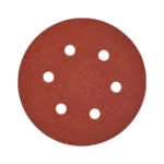 Papier ścierny fi 150 mm 6 otworów gr. 80 5szt. MILWAUKEE (nr kat. 4932371592)