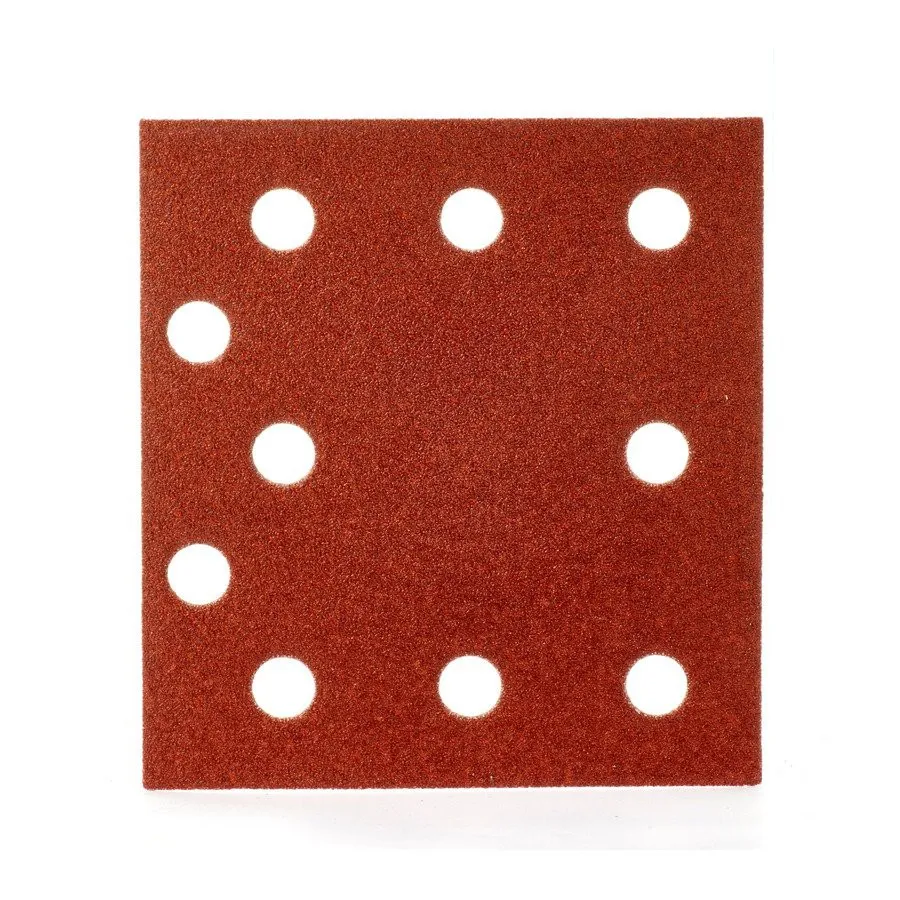 Papier ścierny prostokątny 115x107 mm gr. 80 10szt. MILWAUKEE (nr kat. 4932430816)