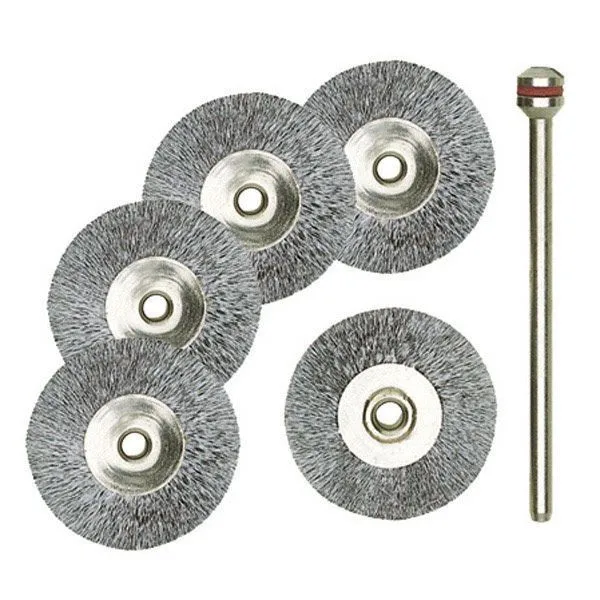 Szczotki druciane Proxxon 22 mm dyski Inox 5 cz. (nr kat. PR28956)