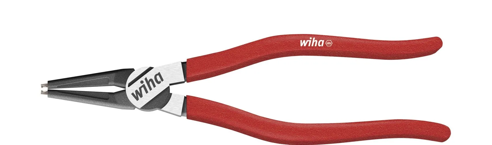 Szczypce Segera proste 220 mm do pierścieni osadczych zewnętrznych MagicTips WIHA (nr kat. 10342)
