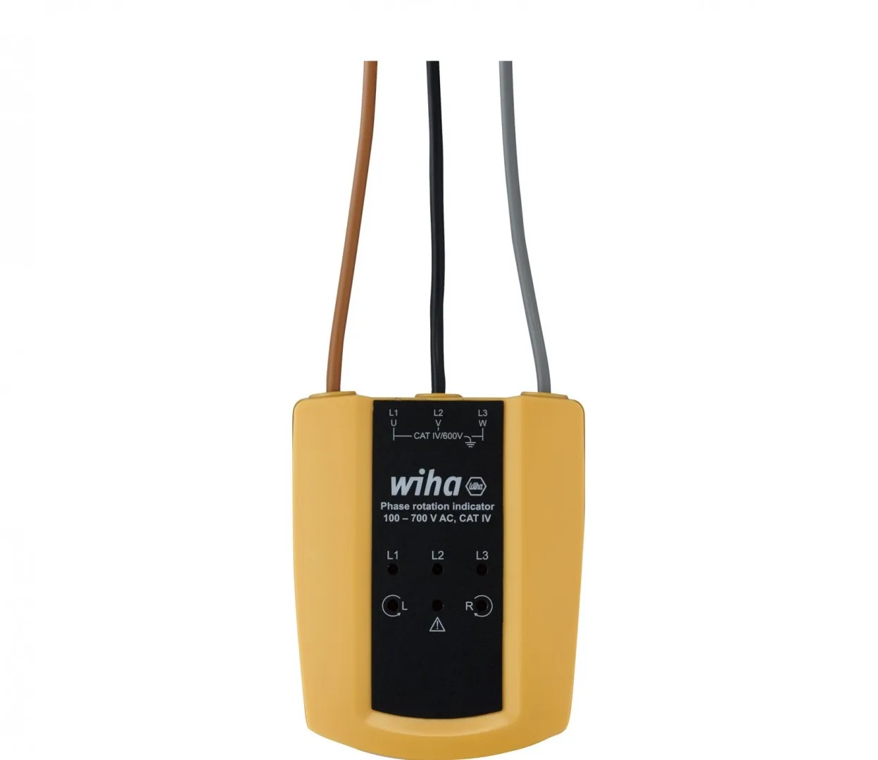 Wskaźnik kierunku wirowania pola 100 – 700 V AC, CAT IV WIHA (nr kat. 45221)