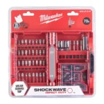 Zestaw bitów udarowych 70 szt. Shockwave Impact Duty™ MILWAUKEE (nr kat. 4932471587)