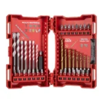 Zestaw wierteł i bitów uniwersalnych udarowych Shockwave Red HEX MILWAUKEE (nr kat. 4932479854)