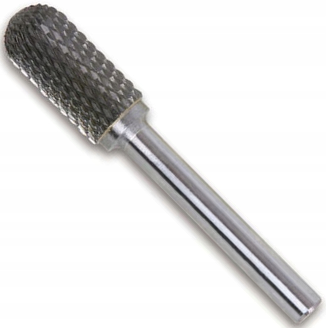 Pilnik obrotowy do metalu z węglika walcowy zaokrąglony Ø 16 x 25 mm BETA (nr kat. 426MD/CT16)