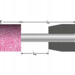 Ściernica trzpieniowa ceramiczna walcowa Ø 20 x 40 mm ABRA BETA (nr kat. 000900141)