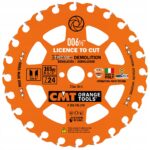 Tarcza pilarska do cięcia drewna z gwoździami Ø 165 mm 24 z CMT (nr kat. 286.765.24H)