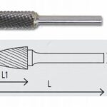 Zestaw 10 szt. pilników obrotowych z węglika Ø 8-12 mm BETA (nr kat. 426MD/SP10)