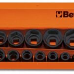 Zestaw 12 nasadek udarowych 1/2” w metalowym pudełku 10-32 mm BETA (nr kat. 720/C12)
