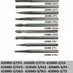 Zestaw 9 szt. pilników obrotowych z węglika BETA (nr kat. 426MD-3/A9)