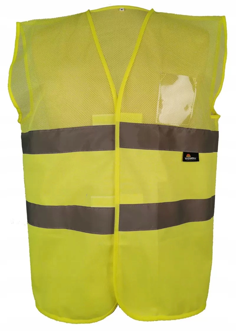 Kamizelka ostrzegawcza przewiewna żółta rozm. L-XL BETA (nr. kat. VW201Y/L-XL)