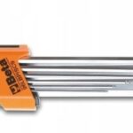 Zestaw 9 kluczy trzpieniowych imbusowych długich z kulką 1.5-10 mm BETA (nr kat. 96LBP/SC9)