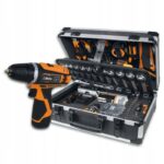 Zestaw narzędzi + wkrętarka 12V w walizce 147 elementów BETA (nr kat. BW2056E/12V/19P)