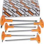 Zestaw 6 kluczy trzpieniowych T-kształtnych Torx T10-T40 BETA (nr kat. 97TTX/S6)