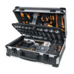 Zestaw narzędzi + wkrętarka 12V w walizce 147 elementów BETA (nr kat. BW2056E/12V/19P)