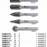 Zestaw 10 szt. pilników obrotowych z węglika Ø 8-12 mm BETA (nr kat. 426MD/SP10)