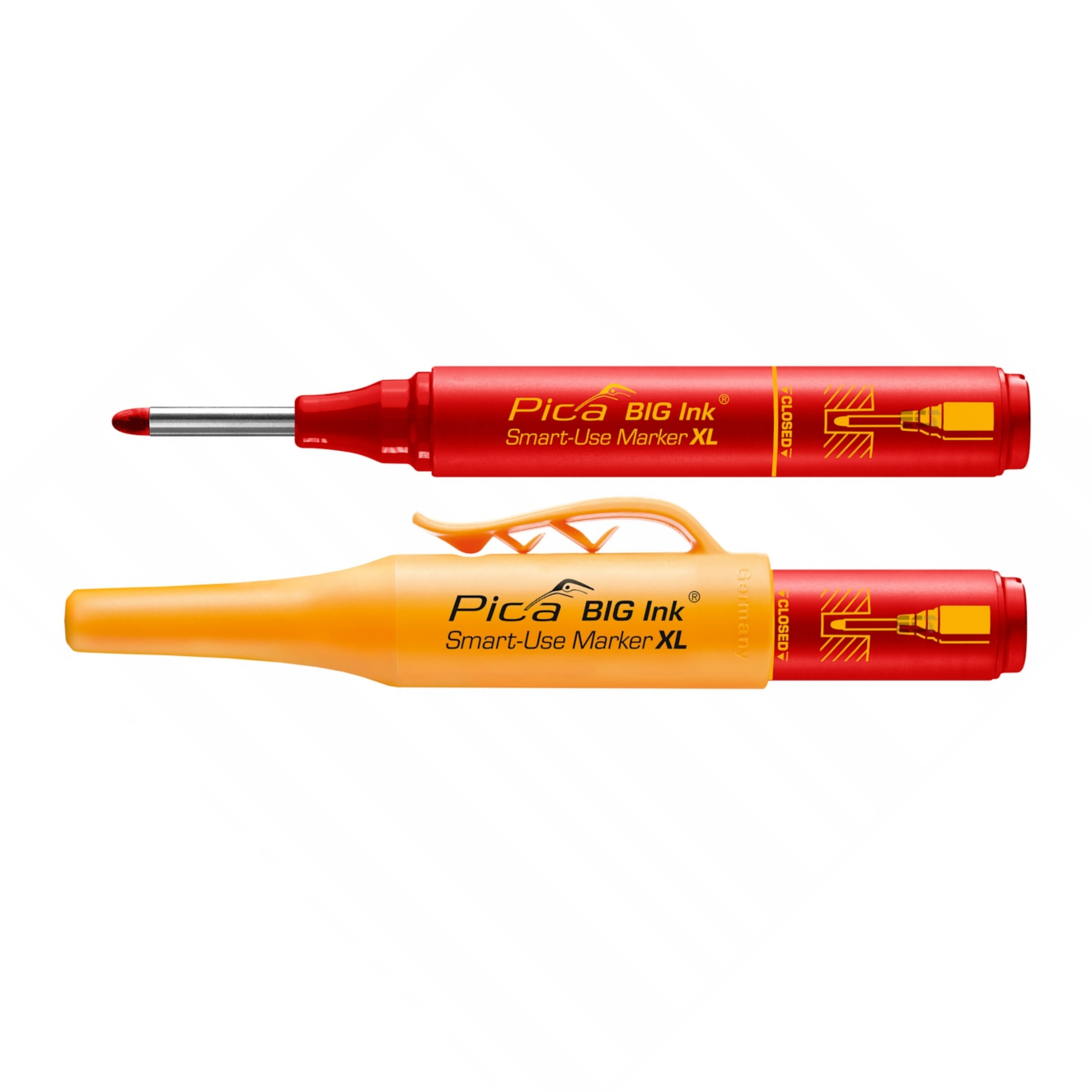 Marker pernamentny znacznik otworów BIG INK XL biały PICA (nr kat. 170/40)