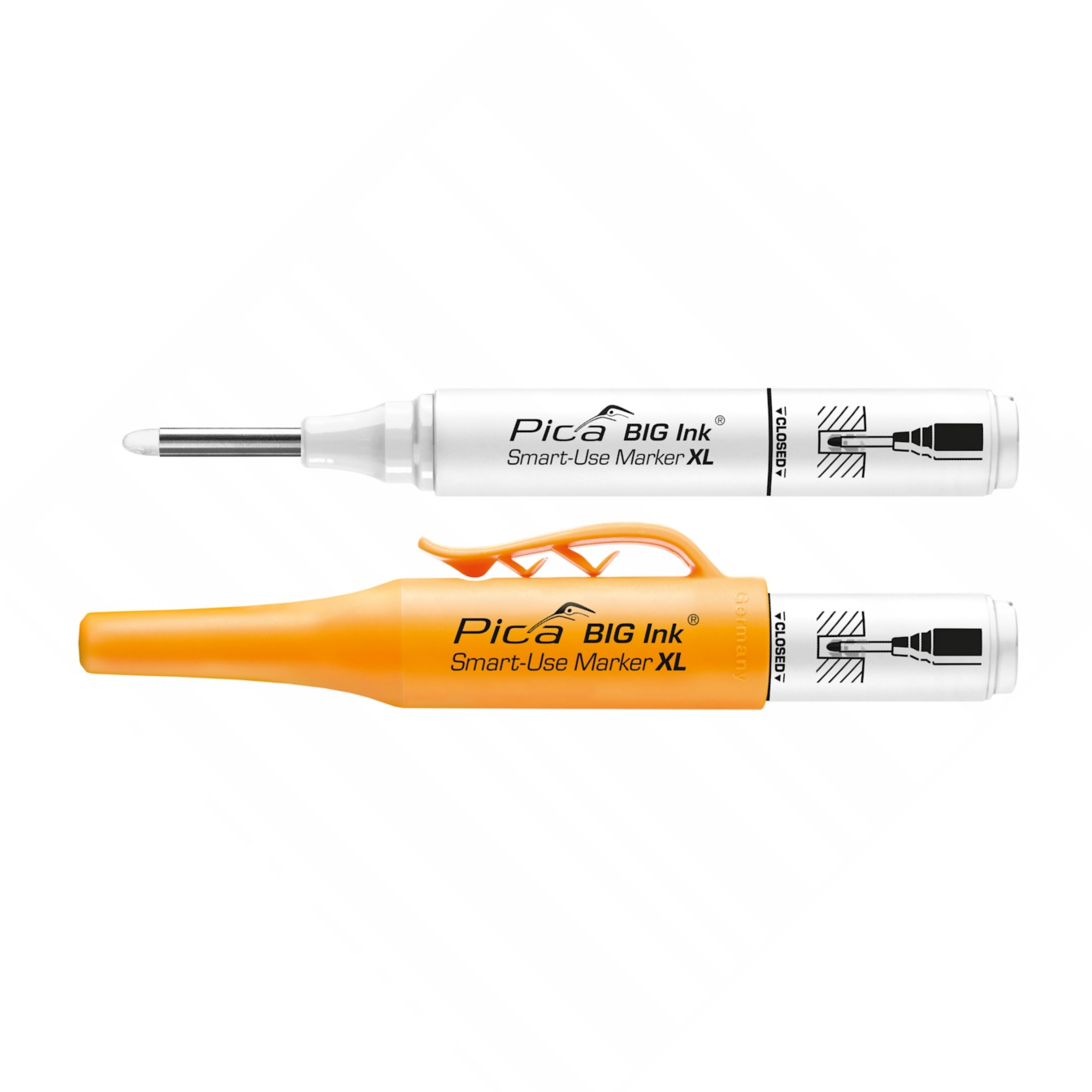 Marker pernamentny znacznik otworów BIG INK XL biały PICA (nr kat. 170/52)
