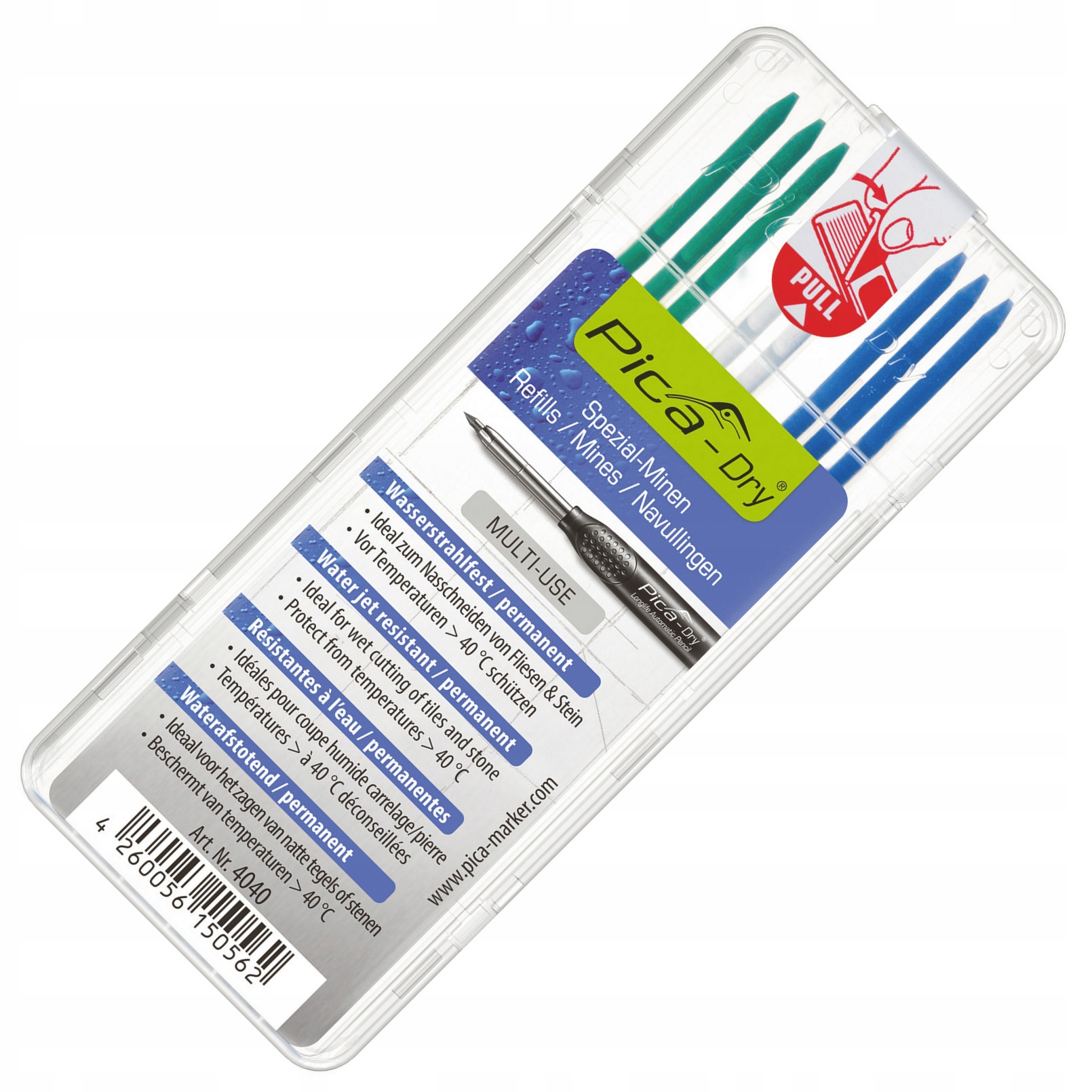 Zestaw 8 wkładów wodoodpornych DRY PICA (nr kat. 4040)