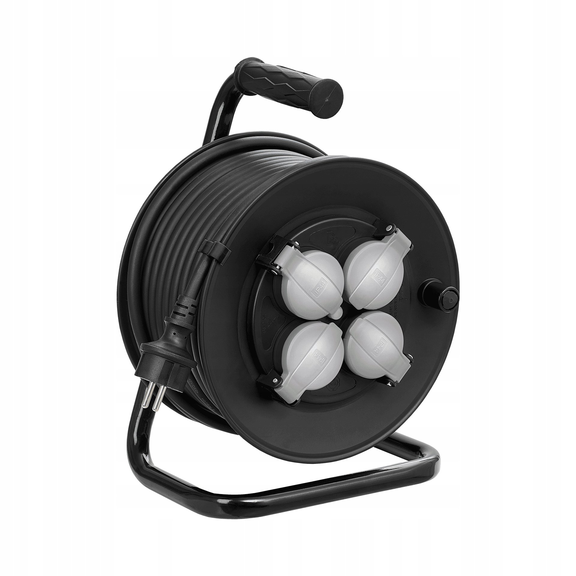Przedłużacz bębnowy 3G2,5mm2 IP44 25 metrów 4 gniazda LENA LIGHTING (nr kat. 612404)