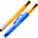 Znacznik żelowy GEL czarny 8 mm + temperówka PICA (nr kat. 8083)