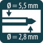 Znacznik ołówek automatyczny + temperówka PICA (nr kat. 3030)