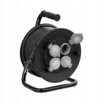 Przedłużacz bębnowy 3G2,5mm2 IP44 25 metrów 4 gniazda LENA LIGHTING (nr kat. 612404)