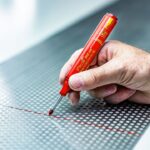 Marker pernamentny znacznik otworów BIG INK XL biały PICA (nr kat. 170/40)