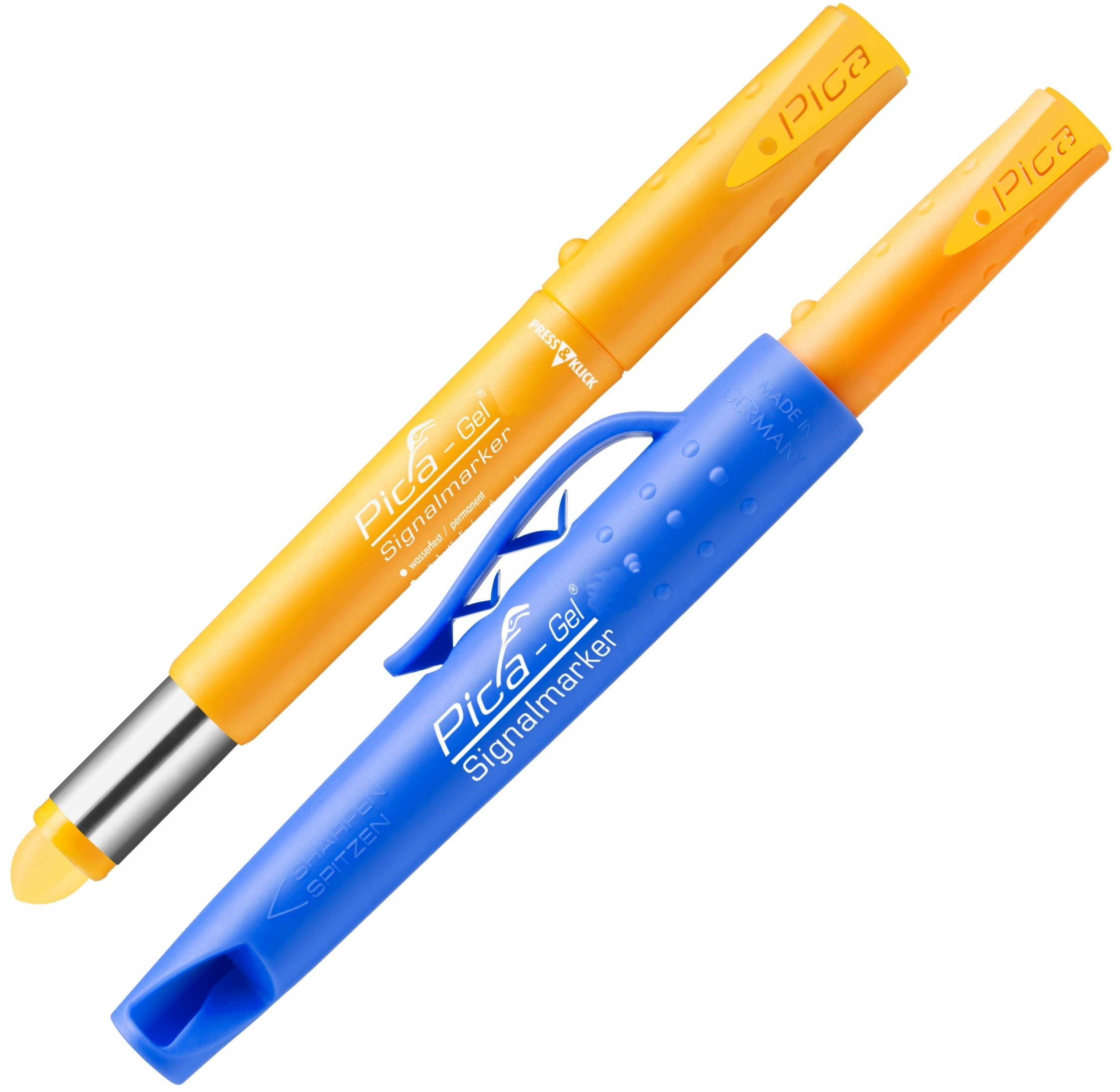 Znacznik żelowy GEL żółty 8 mm + temperówka PICA (nr kat. 8084)