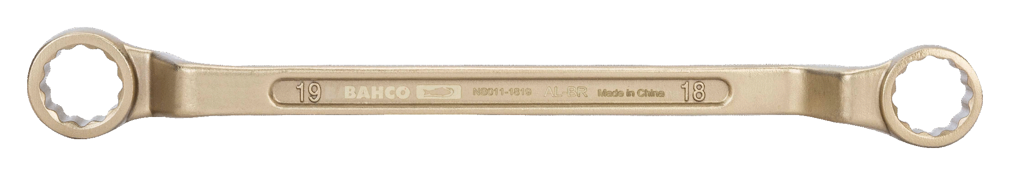 Klucz oczkowy odgięty nieiskrzący AL-BR BAHCO