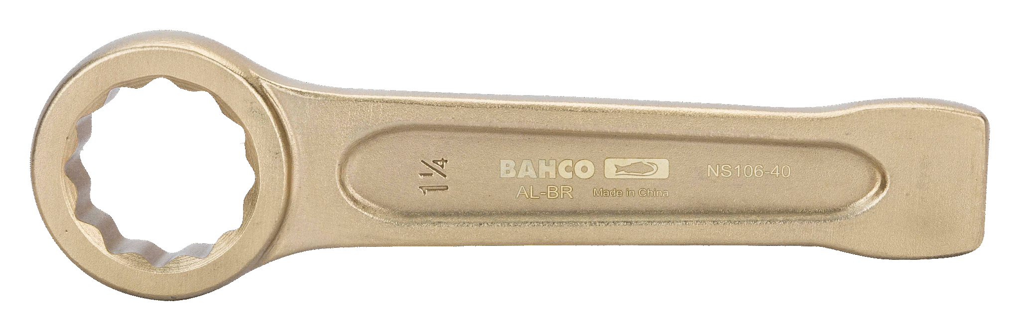 Klucz oczkowy nieiskrzący calowy do pobijania AL-BR BAHCO