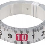 Liniał stalowy naklejany od lewej do prawej 5 metrów PIT-50C TAJIMA