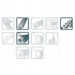 Wkłady grafitowe H do ołówka 10 szt. fi 2.8 mm DRY PICA (nr kat. 4050)