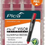 Wkład woskowy czerwony 4 szt. PICA (nr kat. 991/40)