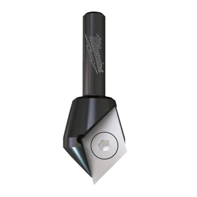 Frezy rowkowe V z wymiennymi płytkami z węglika spiekanego Milwaukee