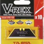 Ostrza trapezowe V-REX z powłoką Fluoro-Coat 10 szt. VRB2-10B TAJIMA