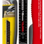 Nóż z wysuwanym ostrzem łamanym 18 mm Driver Cutter DFC560W TAJIMA