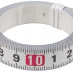 Liniał stalowy naklejany od lewej do prawej 2 metry PIT-20C TAJIMA