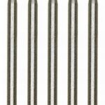 Końcówka szlifierska 'walec’ fi 2.5 mm 5 szt. trzpień fi 2.35 mm PROXXON