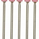 Końcówka szlifierska 'koło’ fi 6.0 mm 5 szt. trzpień fi 2.35 mm PROXXON