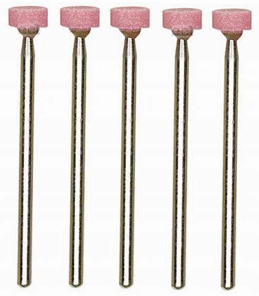 Końcówka szlifierska 'koło’ fi 6.0 mm 5 szt. trzpień fi 2.35 mm PROXXON