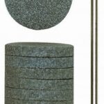 Tarcza szlifierska karborundowa fi 22 mm 10 szt. trzpień fi 2.35 mm PROXXON