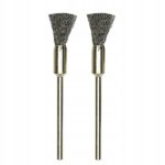 Szczotka druciana 'pędzel’ fi 8 mm 2 szt. trzpień fi 2.35 mm PROXXON