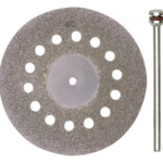 Tarcza tnąca diamentowa perforowana fi 38 mm trzpień fi 2.35 mm PROXXON