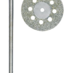 Tarcza tnąca diamentowa perforowana fi 20 mm trzpień fi 2.35 mm PROXXON