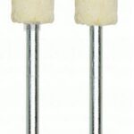 Sztyft polerski filcowy 'walec’ fi 7 x 15 mm 2 szt. trzpień fi 2.35 mm PROXXON