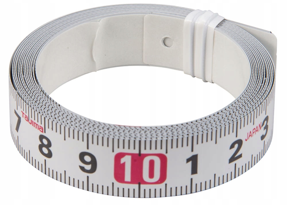 Liniał stalowy naklejany od lewej do prawej 1 metr PIT-10C TAJIMA