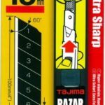 Ostrze łamane 'Razar Black’ 18 mm 10 szt. LCB50RBC TAJIMA